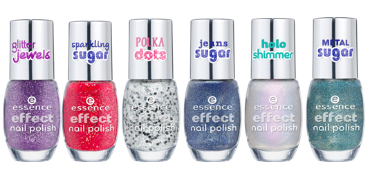Today I’m wearing essence Effect Nail Polishes
